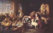 Sir Edwin Landseer Isaac Van Amburgh and his Animals (mk25) china oil painting reproduction